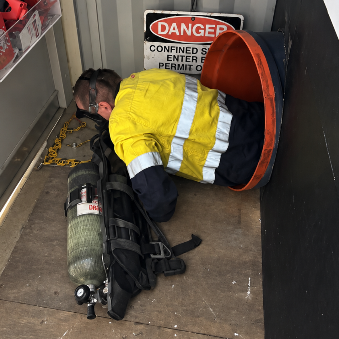 Confined Space Entry with Breathing Apparatus